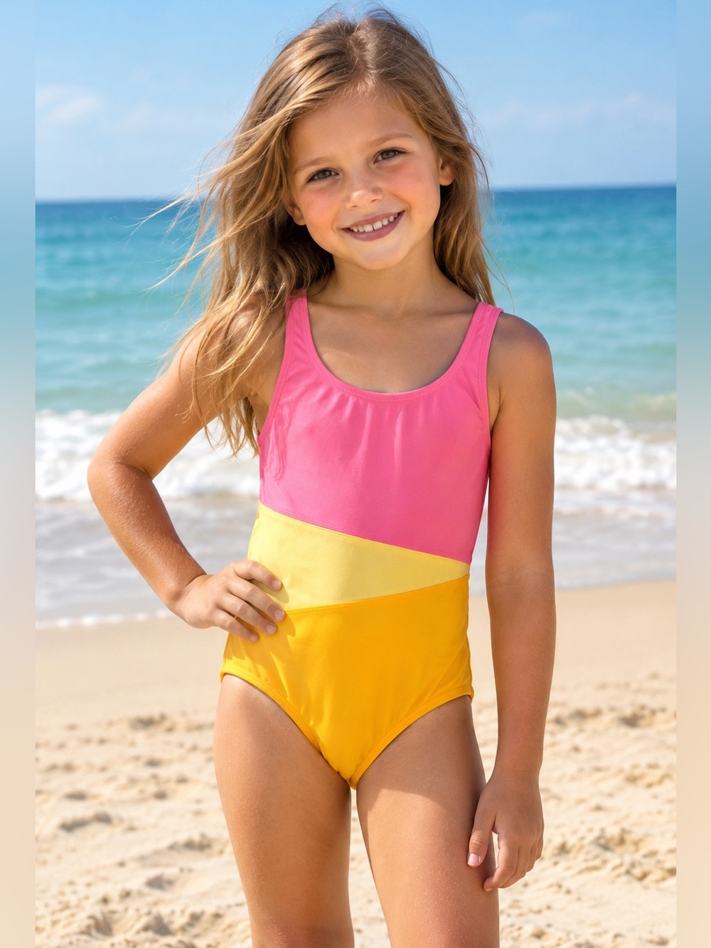 Joe Fresh Pink Swimsuit